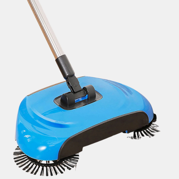 2-i-1 Manuel Støvsuger & Gulvfejer – Effektiv Rengøring uden Strøm Cleaning Tools Tech Butik Blau