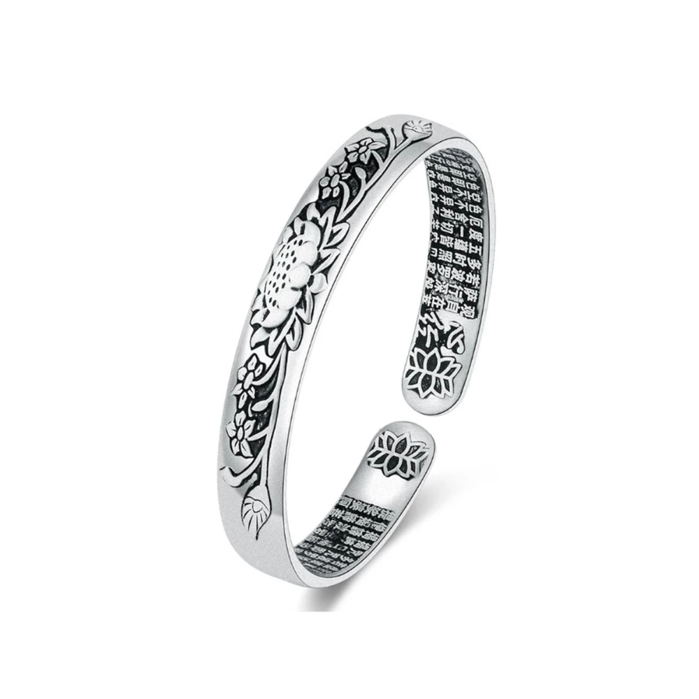 Serenity Lotus Sølvarmbånd – Elegant Smykke der Inspirerer Indre Fred Jewelry Tech Butik
