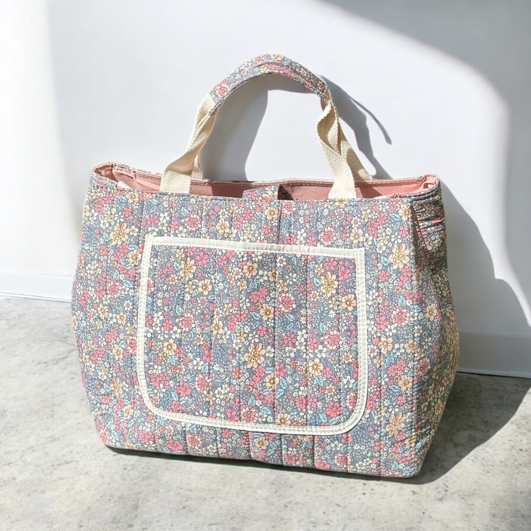 Blomstertaske – Stilfuld og rummelig hverdagstaske Tote Bag Tech Butik