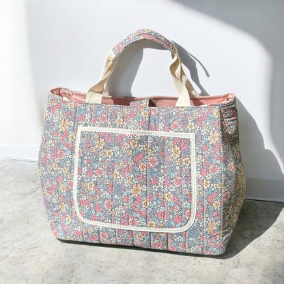 Blomstertaske – Stilfuld og rummelig hverdagstaske Tote Bag Tech Butik