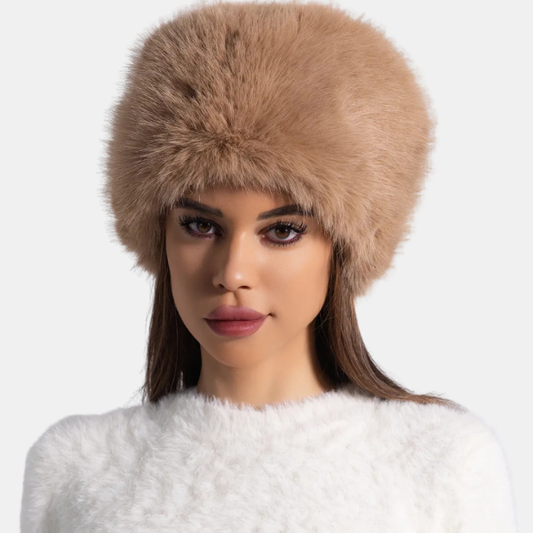 Pelshue – Rund, Varm og Elegant til Kolde Dage Fur Hat Tech Butik Kaki
