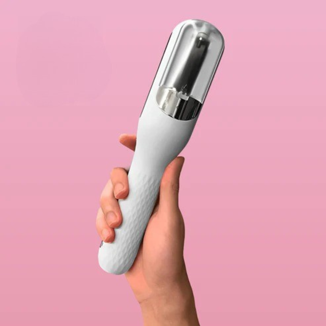 Elektrisk Trimmer til Spaltede Spidser for Glat og Sundt Hår Hårstyling Tech Butik Hvid