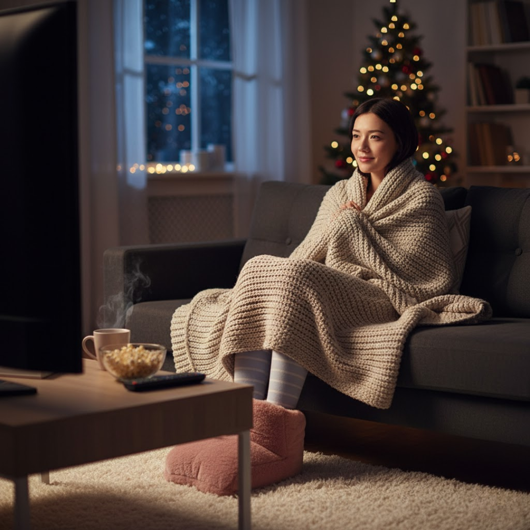 Trådløs Elektrisk Fodvarmer – Bærbar og Hyggelig Varme til Kolde Dage Home Tech Butik