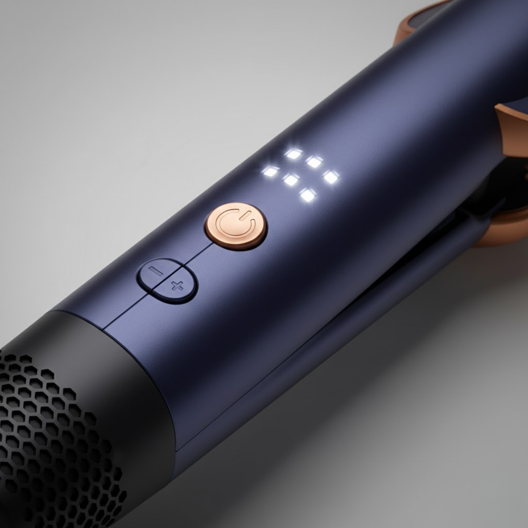 2-i-1 Hårtørrer og Glattejern – Let Hårstyling med Hastighed og Præcision Hair Dryer Tech Butik