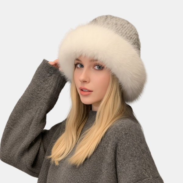 Mink Pels Hue – Tidløs Elegance og Varm Komfort Hat Tech Butik Hvid