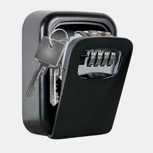 Vejrbestandig Væghængt Nøgleboks Pengeskab – Sikker Opbevaring til Udendørs Brug Key Safe Tech Butik