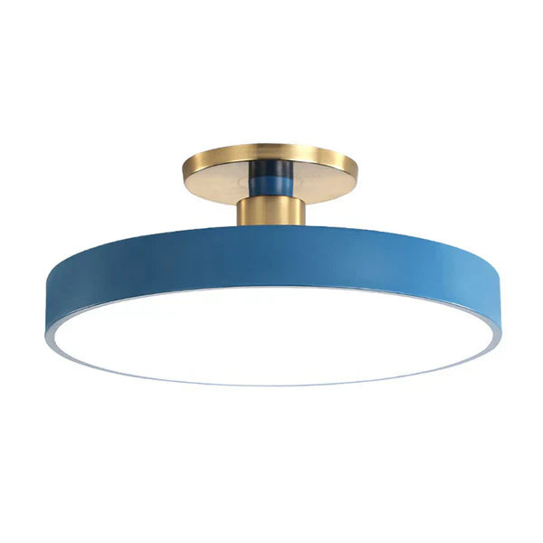 Moderne Nordisk Rund LED Loftlampe til Soveværelse og Stue Loftlamper Tech Butik