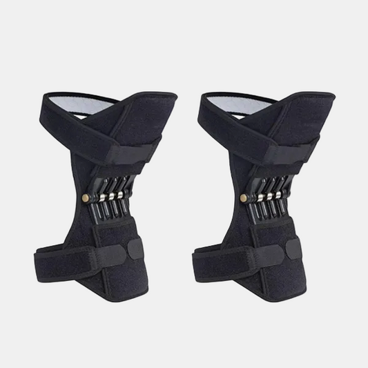 Knebåndage med Ledstøtte – Stabiliserende Knæbandage til Daglig Brug Tech Butik Sort 2 stykker