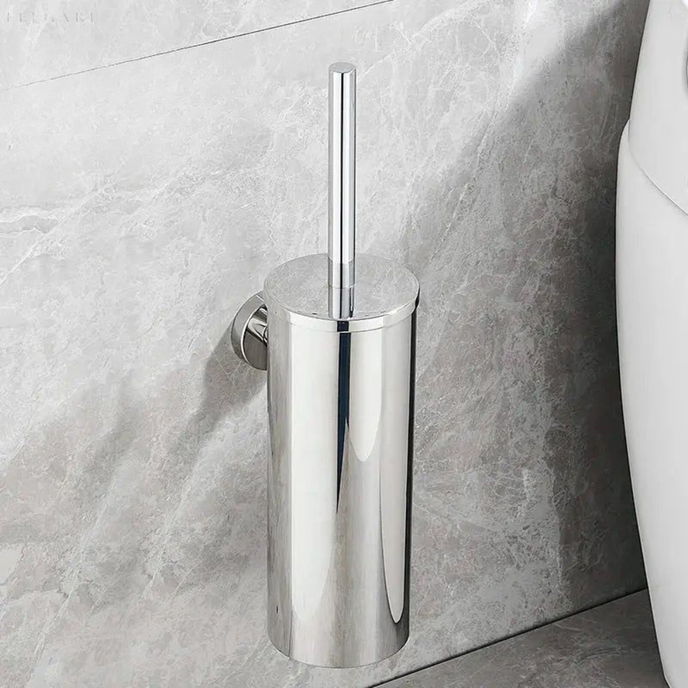Badeværelses Toiletbørste – Effektiv Selvrensende & Hygiejnisk Design Bathroom Accessories Tech Butik Højglans poleret Væg