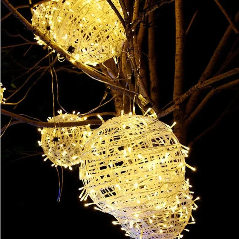 Dekorative LED-lys Kugler – Stemningsfuld Belysning til Inde- og Udebrug String Lights Tech Butik