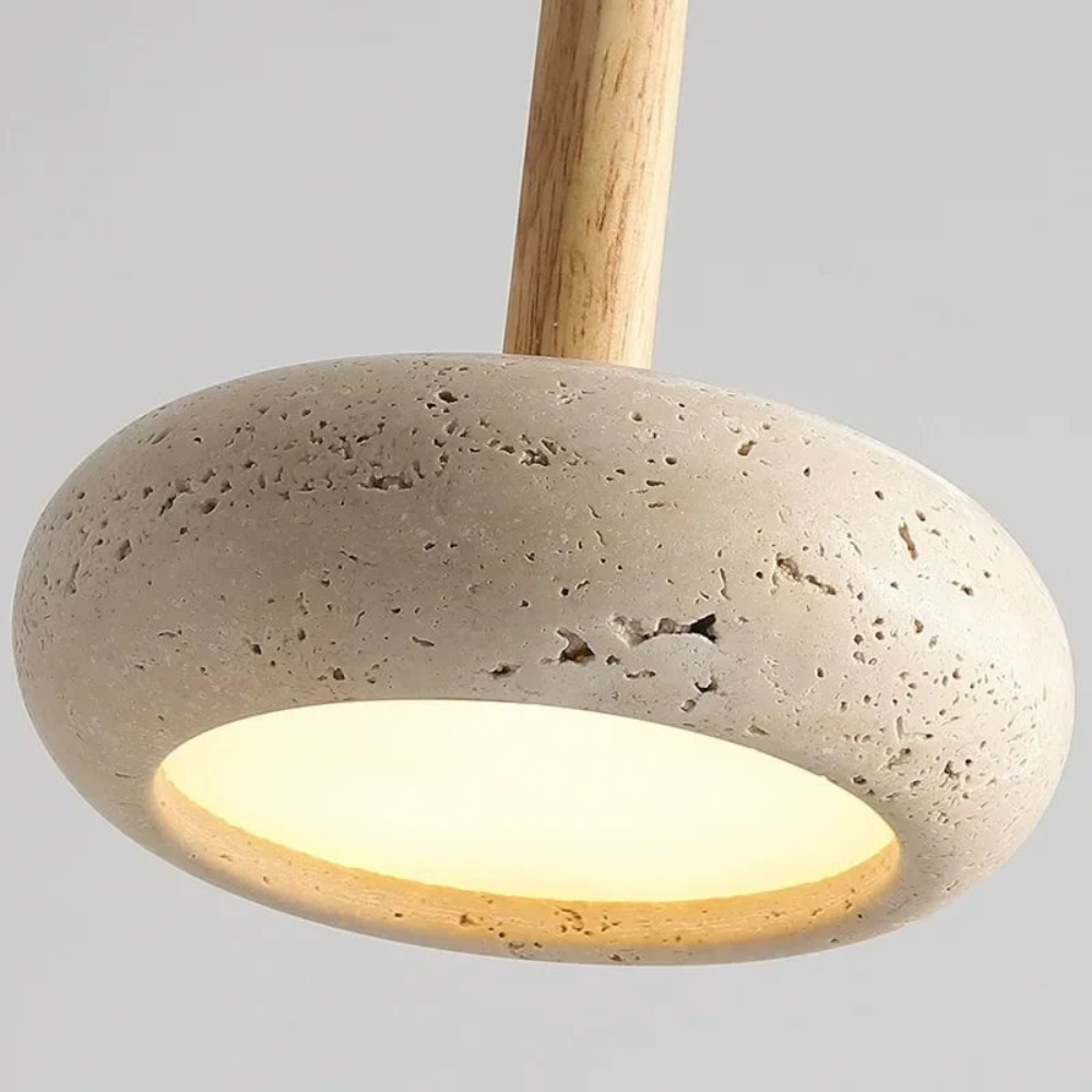 Minimalistisk Stenpendellampe – Stilfuldt Lys til Moderne Opholdsrum Pendant Lights Tech Butik