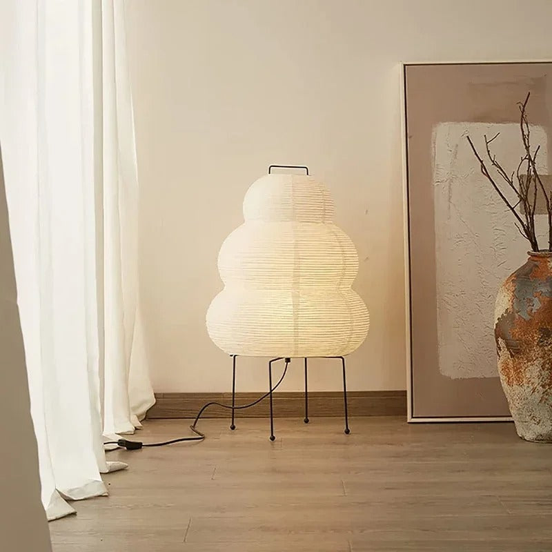 Minimalistisk gulvlampe – Den rolige glød af moderne elegance Lamp Tech Butik