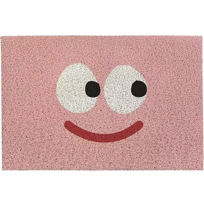 Mood Emoji Dørmåtte – Legesyg personlighed ved din indgang Bath Mats & Rugs Tech Butik Suspekt Pink 40cm x 60cm