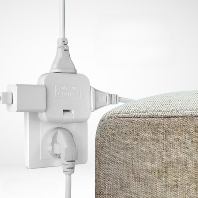 Kompakt og Elegant Stikdåse – Pladsbesparende Design til Hjem og Kontor Adapter Tech Butik