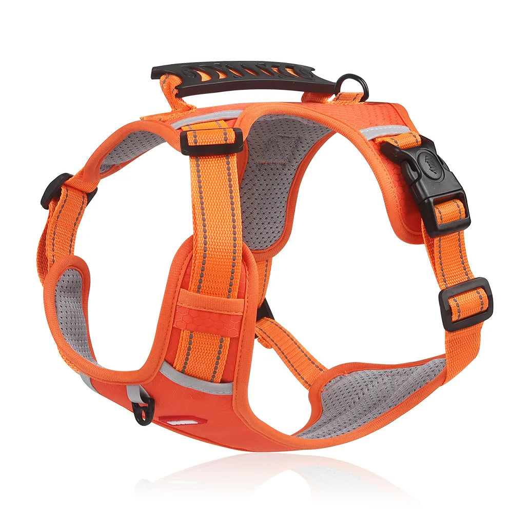 Justerbar hundesele – holdbar & skånsom støtte til hunde Harnesses Tech Butik Orange XS (2.5-5 KG)