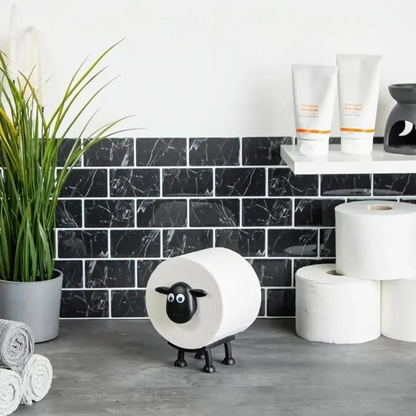 Toiletpapirholder med Får – Charmerende Badeværelsesdekoration i Landstil Home & Decor Tech Butik