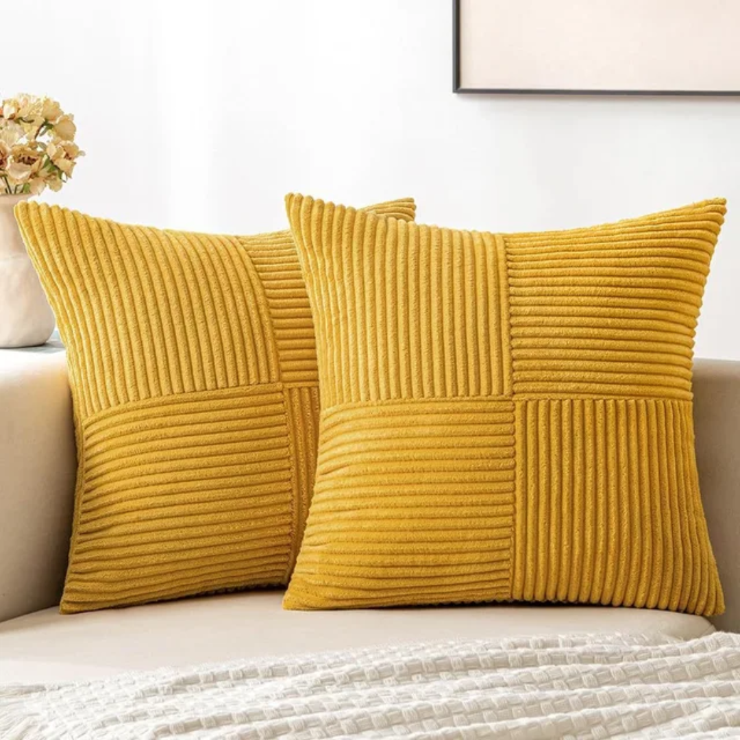 Luksus Dekorationspude – Komfort og Stil til Enhver Indretning Throw Pillows Tech Butik Gul