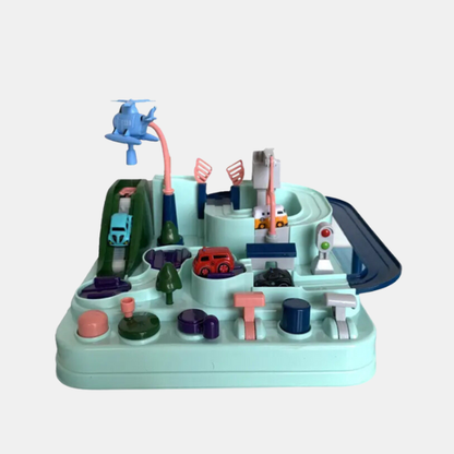 Magnetisk Bilbane – Interaktiv Montessori Legetøj med Biler Toys Tech Butik Bil 2 biler