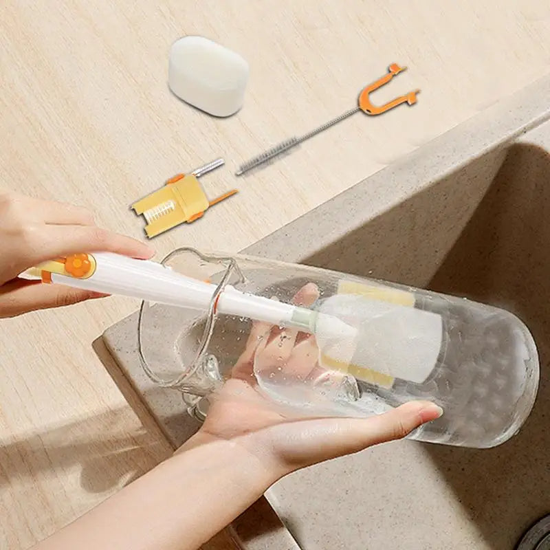 5-i-1 Flaskerenser – Effektiv, Ergonomisk og Praktisk Hele Dagen Cleaning Tools Tech Butik