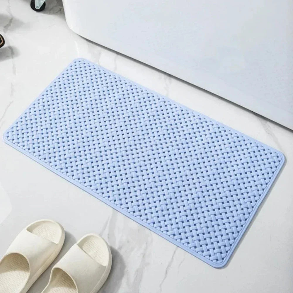 Badekarbundmåtte | Skridsikker & Nem at Rengøre Tæpper Tech Butik Lyseblå 16"x28"