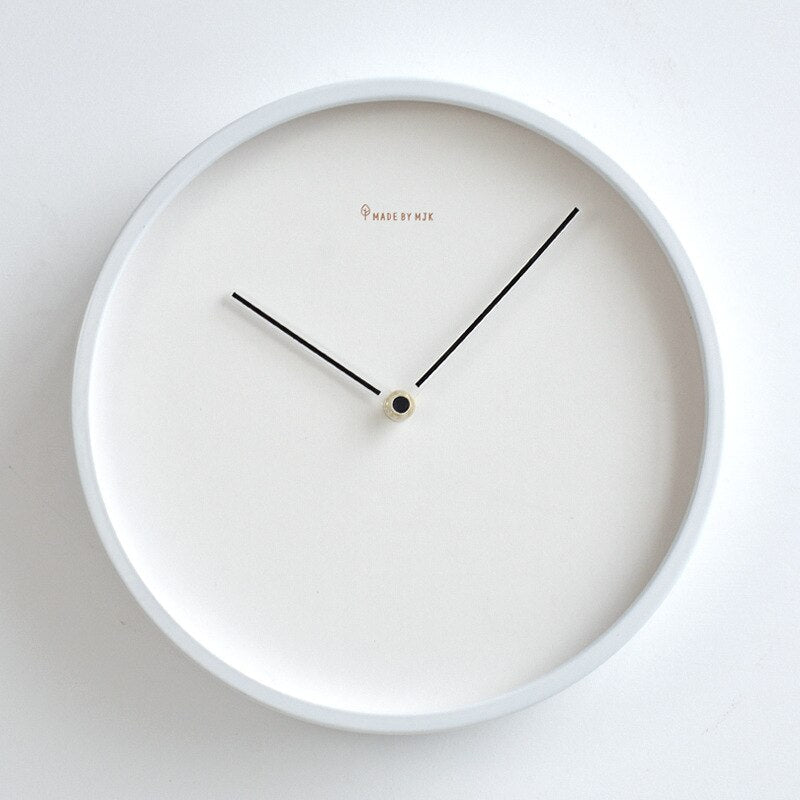 Minimalistisk Vægur – Skandinavisk Elegance til Moderne Indretning Clocks Tech Butik Sort 25cm