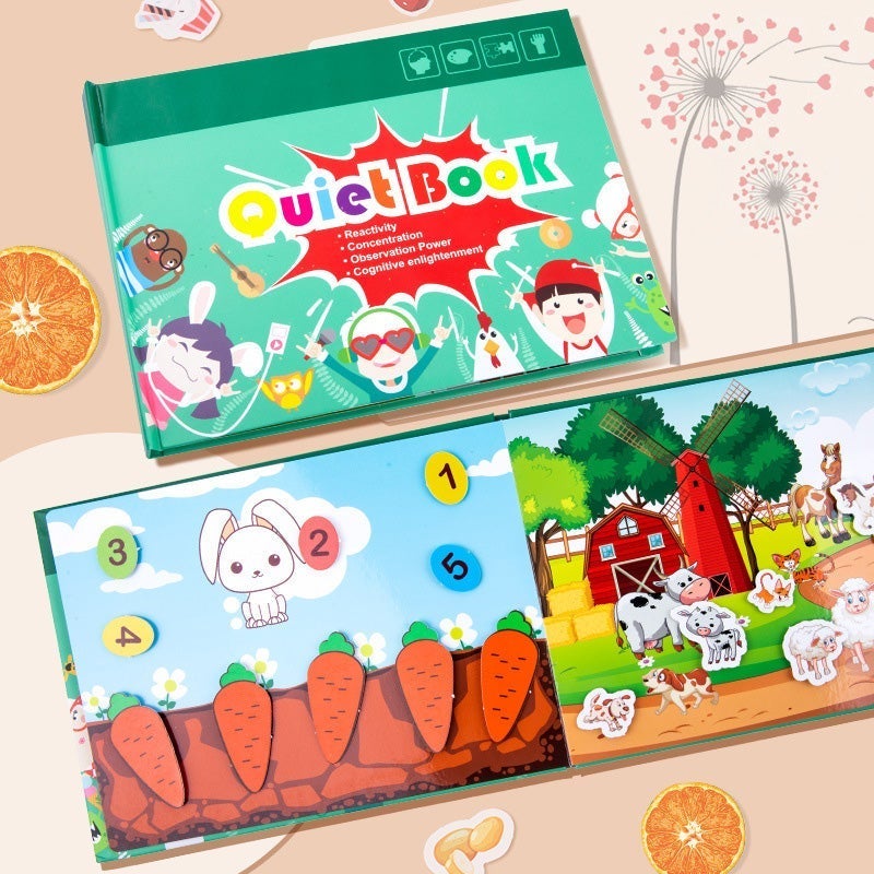 Aktivitetsbog til Småbørn – Læringsbog til Tidlig Udvikling Toys Tech Butik