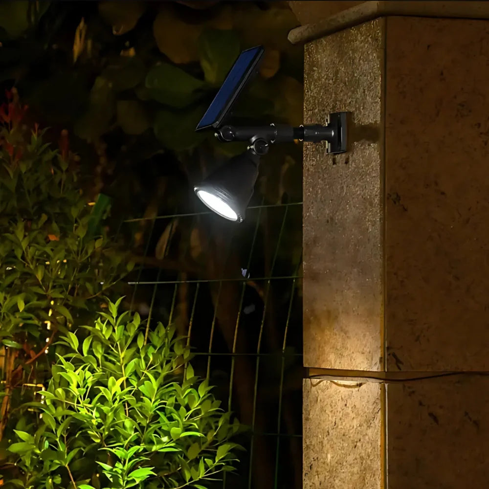 Soldrevet Havespotlight – Miljøvenlig Udendørsbelysning Outdoor Lights Tech Butik 10 Naturlig hvid