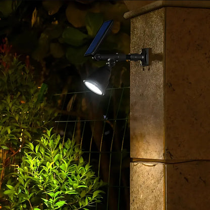 Soldrevet Havespotlight – Miljøvenlig Udendørsbelysning Outdoor Lights Tech Butik 10 Naturlig hvid