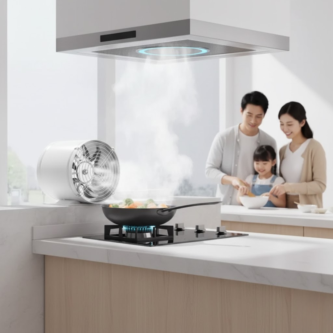 Kraftfuld og Støjsvag Udsugningsventilator – Effektiv Ventilation for et Friskt og Behageligt Rum Home Tech Butik