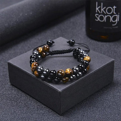 Luksuriøst Dobbeltlags Armbånd med ædelsten Bracelets Tech Butik