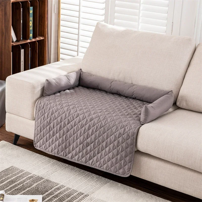 Vandtæt Kæledyrsseng – Holdbar Komfort til Din Pelsede Ven Pets Tech Butik Grå S (75x75cm)