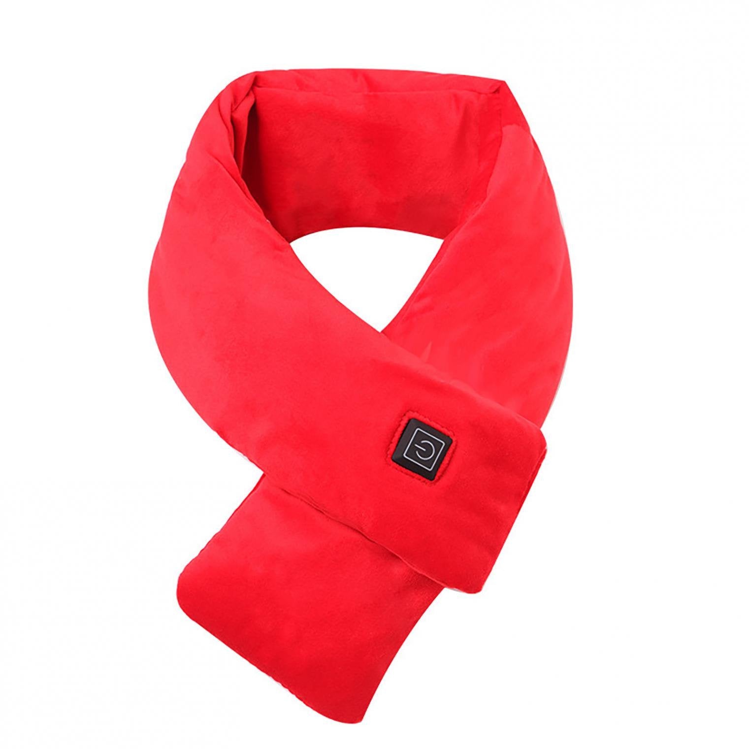 Selvopvarmende USB Halsvarmer Tørklæde – Genopladelig Komfort Med Smart Teknologi Heated Neck Scarf Tech Butik