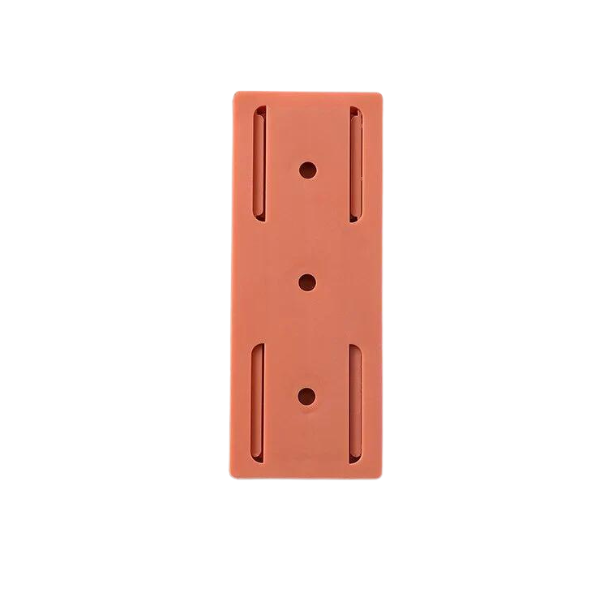 Stikkontakt Holder – Kraftig Selvklæbende Montering Uden Boring Storage & Organization Tech Butik Orange