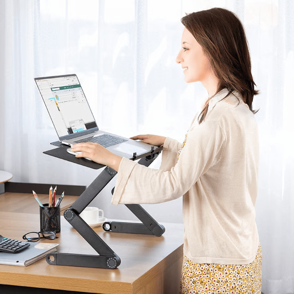 360° Ergonomisk Laptop Stander til Bord – Til Hjem & Kontor Laptop stativer Tech Butik Default