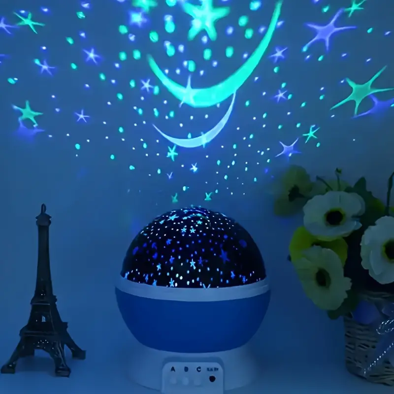 360° Himmelprojektor med Stjerneprojektion og Beroligende Musikfunktion Himmelprojektor Tech Butik
