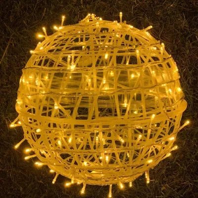 Dekorative LED-lys Kugler – Stemningsfuld Belysning til Inde- og Udebrug String Lights Tech Butik Gul