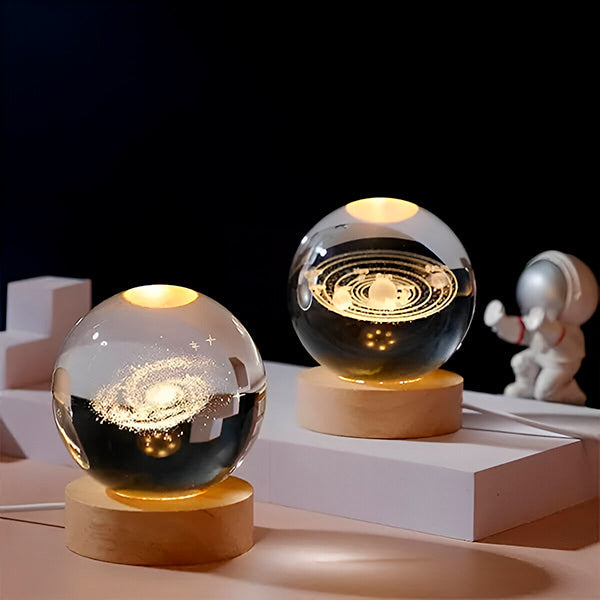3D Astronomisk LED Kuglelampe Lamp Tech Butik