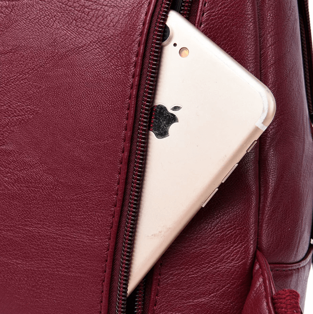 Elegant Rygsæk i Kunstlæder til Kvinder – Stilfuld & Funktionel Bags Tech Butik