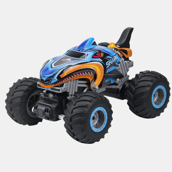 RC 4x4 Off-Road Monster Truck – Fjernstyret Monster Truck Rock Crawler Tech Butik Blå