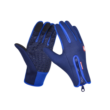 Vinterhandsker med Touchscreen – Vandtætte Fleecehandsker til Daglig Komfort Handsker & Vanter Tech Butik Mørkeblå S