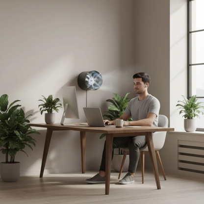 Kraftfuld og Støjsvag Udsugningsventilator – Effektiv Ventilation for et Friskt og Behageligt Rum Home Tech Butik