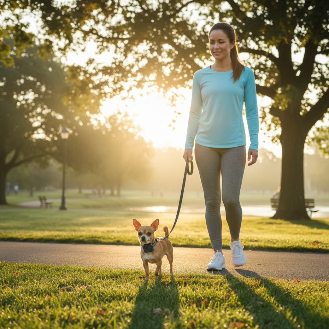 Træningshundehalsbånd – Effektiv og Komfortabel Gø-kontrol til Små Hunde Collar Tech Butik