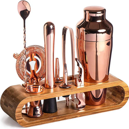 Cocktail Sæt i Rustfrit Stål – Elegant Barudstyr til Hjemmet Cutlery & Tableware Tech Butik Rose