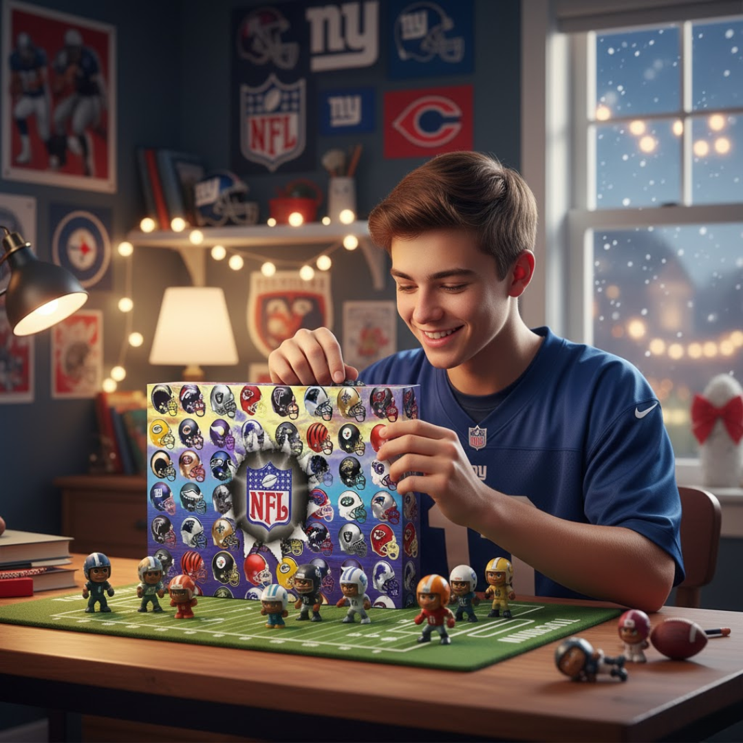 NFL Adventskalender – Holdtemaede Daglige Overraskelser til Fodboldfans Advent Calendars Tech Butik