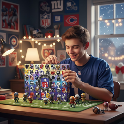 NFL Adventskalender – Holdtemaede Daglige Overraskelser til Fodboldfans Advent Calendars Tech Butik