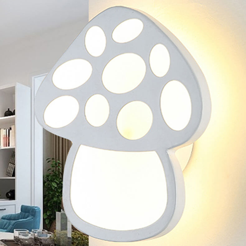 Moderne Akryl Svampeformet LED-væglampe Børnelamper Tech Butik