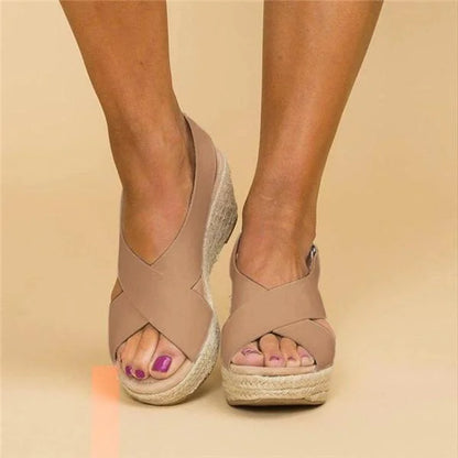 Ortopædiske Komfortsandaler til Kvinder – Komfort ved Hvert Skridt Women Sandals Tech Butik Beige 35