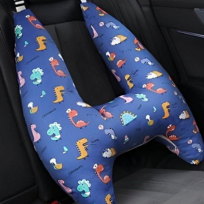 Rejsepude til bagsædet for børn – Komfortabel støtte til sikre og afslappende køreture Pillows Tech Butik Jurassic