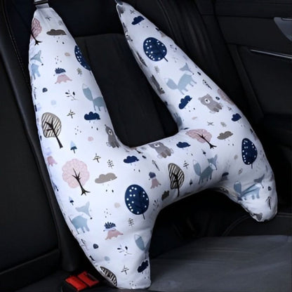 Rejsepude til bagsædet for børn – Komfortabel støtte til sikre og afslappende køreture Pillows Tech Butik Wald