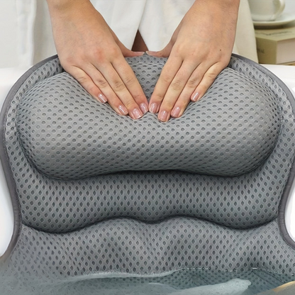 4D Luxe Badkussen med Ergonomisk Nakke- og Rygstøtte Puder Tech Butik